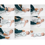 Raccoon Friends Zippy Swaddle