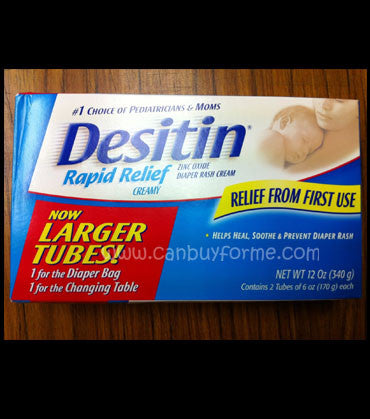 Desitin Rapid Relief Diaper Cream